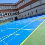 IES N. 1 REQUENA REHABILITACION INTEGRAL PISTAS PATIO COLEGIO