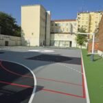 COLEGIO JESÚS Y MARÍA VALLADOLID REHABILITACIÓN PATIO PISTAS DEPORTIVAS 2.000 m2